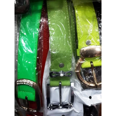 Ремень женский кожзам, бляхи в ассортименте