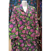 Халат женский байковый на пуговицах, размер 46-62, цвета и рисунки в ассортименте (размер на выбор)