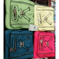 Сумка женская с черепами , расцветки в ассоритменте