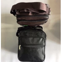 Сумка мужская кожзам Арт 197, размер 20x22x7см