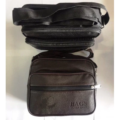 Сумка мужская кожзам Арт 194, размер 23x18x7см