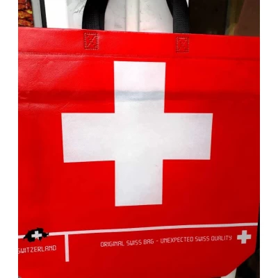 Женская эко сумка ламинат, размер 42x35x12см, расцветки в ассортименте Женская эко сумка ламинат, размер 42x35x12см, расцветки в ассортименте