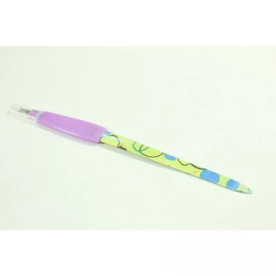 Пилочка цветная с обрезателем кутикул и алмазным напылением