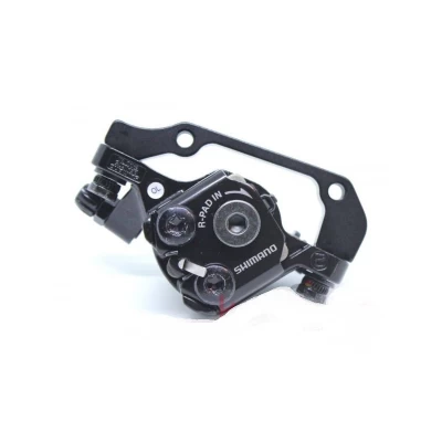 Машинка тормозная с адаптером Shimano BR-M375-L (ЗАДНИЙ)