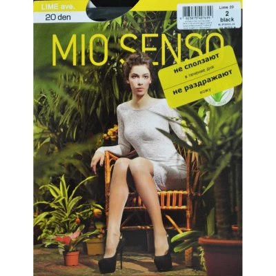 Колготки с плотными шортиками MIO SENSO Lime 20 DEN (p.6)