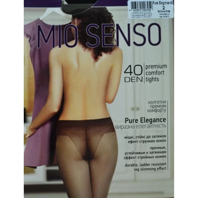 Колготки с трусиками бикини и 3D поясом Pure Elegance 40 den, (p.2-4)