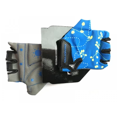 Перчатки детские открытые Benotto LCL-K6596, расцветки в ассортименте