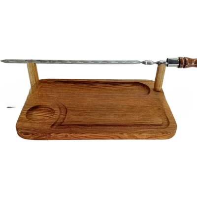 Сервировочная доска для подачи шашлыка