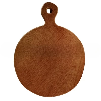 Доска деревянная с ручкой «Круг» 26см