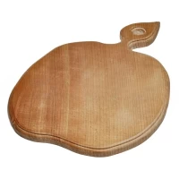 Доска разделочная «Яблоко» большая бук