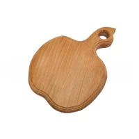 Доска разделочная «Яблоко» маленькая бук