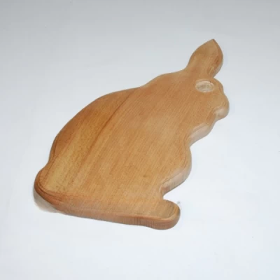 Доска разделочная "Заяц" бук
