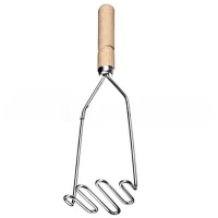 Толкушка ЗУ Змейка с деревянной ручкой