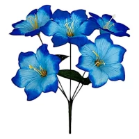 Искусственные цветы букет колокольчик, 32см