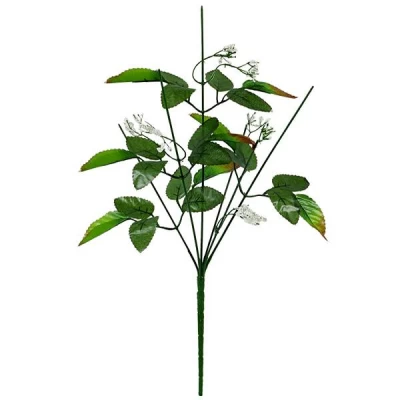 Нога букетная 6-ка с гипсофилой, 41см, в упаковке: 10 шт
