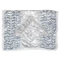 Комплект с Драпировкой по Бокам Парча /Серебро/