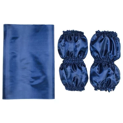 Чехол Шелк, Луч /Синий/