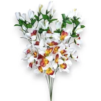 Ветка орхидеи 10 шт, 55см