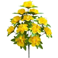 Искусственные цветы букет петуний 12-ка,50см