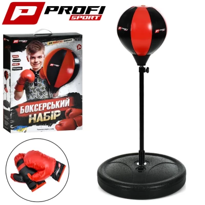 Боксерский набор Profi на стойке d-19см MS 0331 Боксерский набор Profi на стойке d-19см MS 0331