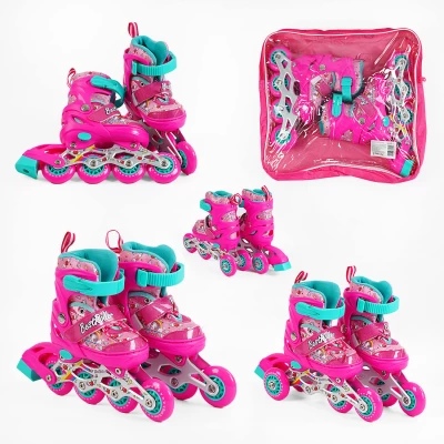 Ролики Best Roller размер 26-28 розово-бирюзовый 60144-XS