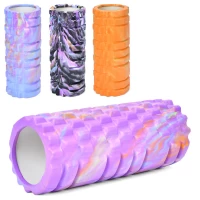 Роллер для занятий йогой и пилатесом 32см*14см G0857-1 Оранжевый