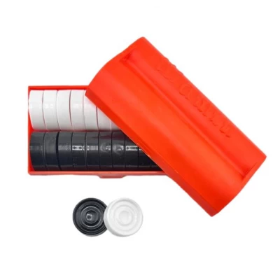 Шашки пластиковые в футляре GS-100 Шашки пластиковые в футляре GS-100