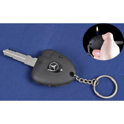 Зажигалка карманная ключ авто Mercedes-Benz (обычное пламя) №3780-6