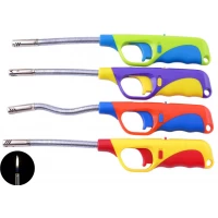 Бытовая зажигалка с блокировкой и регулированием пламени №319W