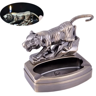 Пепельница с зажигалкой Тигр HL-8872LH Пепельница с зажигалкой Тигр HL-8872LH