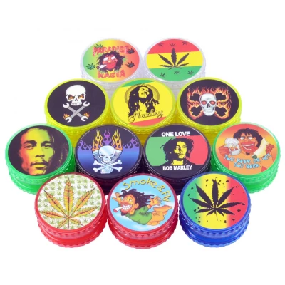 Гриндер для измельчения табака (Пластик) HL-183-1