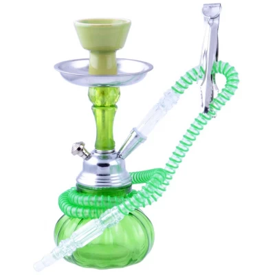 Кальян на одну персону (26см) №A009 (Зеленый)