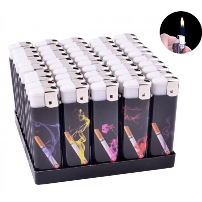 Зажигалка пластиковая (Обычное пламя) Сигареты №1209-33 Зажигалка пластиковая (Обычное пламя) Сигареты №1209-33