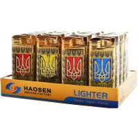 Зажигалка карманная Украина (турбо пламя) №4523