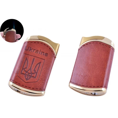 Зажигалка карманная Украина (Острое пламя) №4531