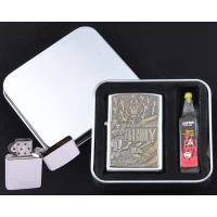 Зажигалка бензиновая в подарочной упаковке USA ARMY №XT-3858-1