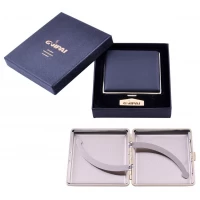 Портсигар в подарочной упаковке GVIPAI (Кожа, на 20 шт) XT-4983-1