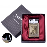 Зажигалка в подарочной коробке Украина (Острое пламя) UA-26