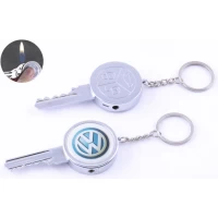 Зажигалка-брелок карманная Ключ от Volksvagen №4160-7