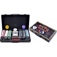 Покерный набор в кейсе на 300 фишек с номиналом №300S-C