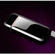 Дуговая электроимпульсная USB зажигалка ⚡️Герб Украины (индикатор заряда