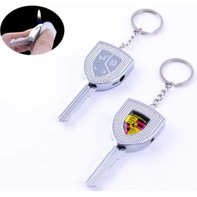 Зажигалка карманная ключ Porsche (обычное пламя) №4201