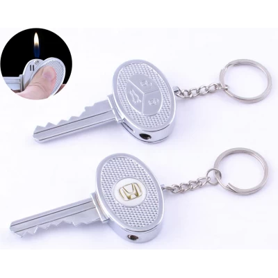 Зажигалка карманная ключ авто Honda (обычное пламя) №4202-5