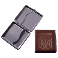 Портсигар на 20 сигарет Герб Украины HL-156-3