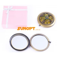 Косметическое Зеркальце в подарочной упаковке (Испания) №7006-9-12