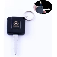 Зажигалка карманная ключ авто Mercedes-Benz (обычное пламя) №2088-3