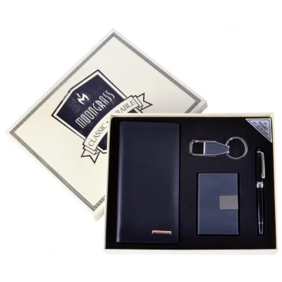 Подарочный набор Moongrass Портмоне/ Визитница/ Брелок/ Ручка №NB-049