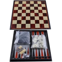 Набор 3в1 Нарды, Шахматы, Шашки ( 