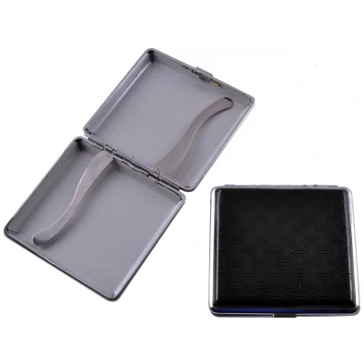 Портсигар на 20 сигарет с металлическим держателем HL-148-2