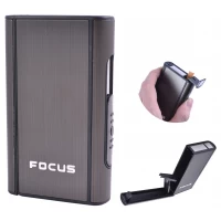 Портсигар с выбросом сигарет (10 шт) XT-4937 Black